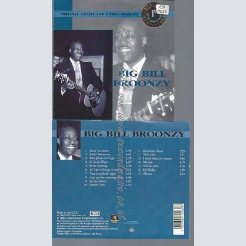 CD--BIG BILL BROONZY--BIG BILL BROONZY | IMPORT