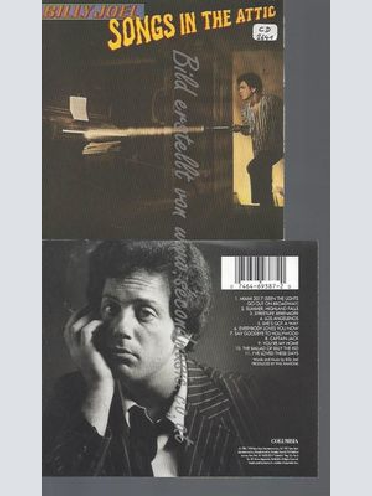 CD--BILLY JOEL--SONGS IN THE ATTIC | IMPORT