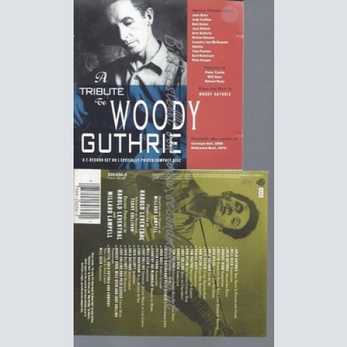 CD--VARIOUS [WARNER MUSIC]--TRIBUTE TO WOODY GUTHRIE | IMPORT