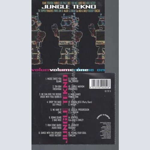 CD--VARIOUS--JUNGLE TEKNO VOL. 1 | IMPORT
