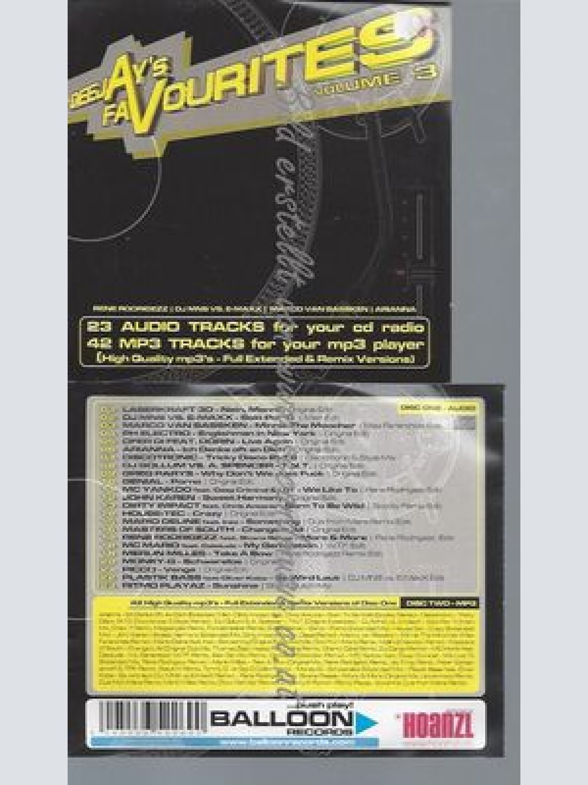 CD--VARIOUS--DEEJAYS FAVOURITES VOL.3 | DOPPEL-CD