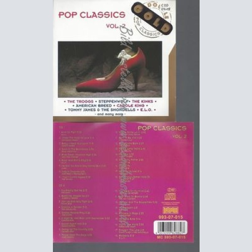 CD--VARIOUS--POP CLASSICS VOL.2 | DOPPEL-CD