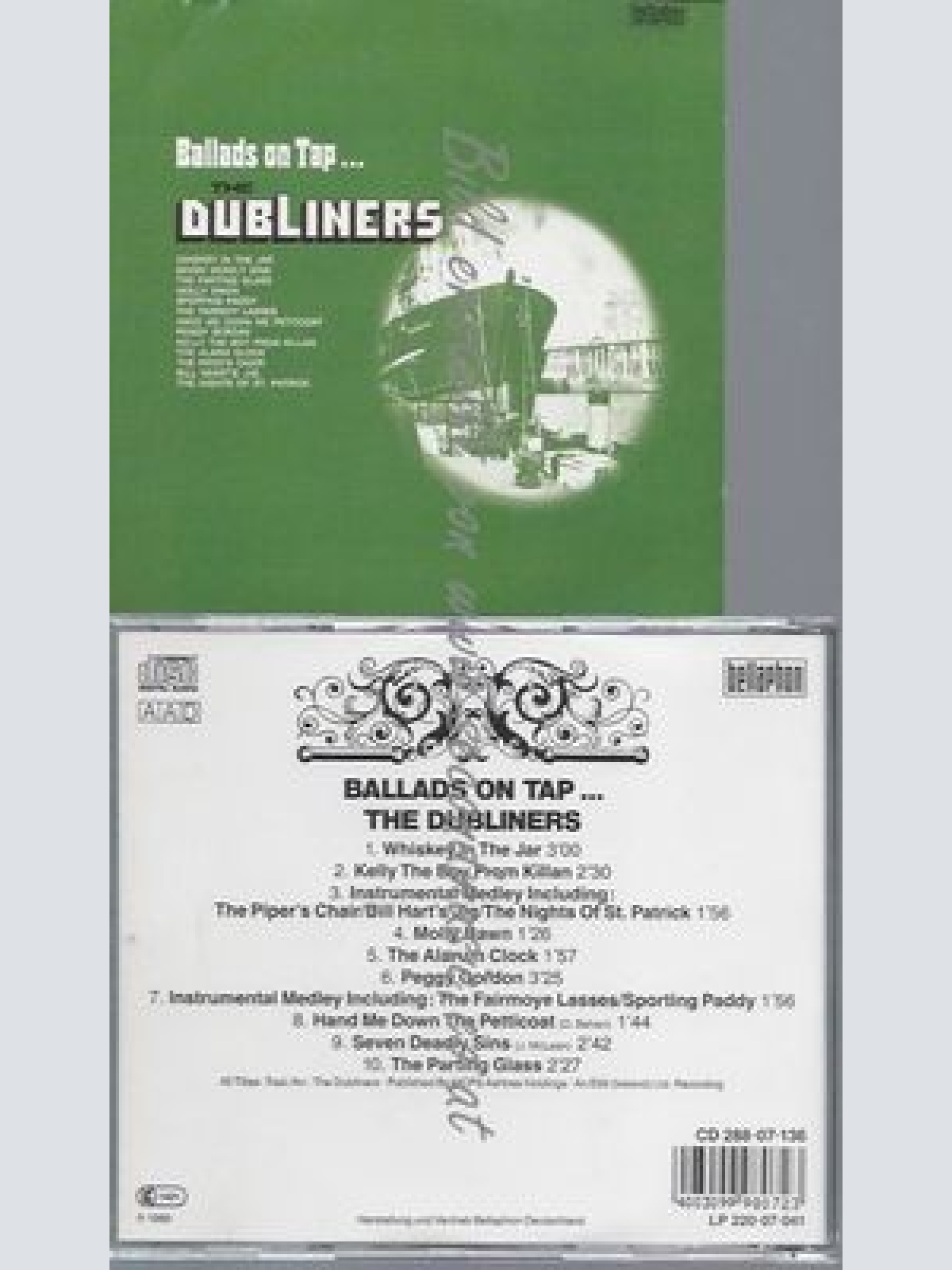 CD--THE DUBLINERS--BALLADS ON TAP...