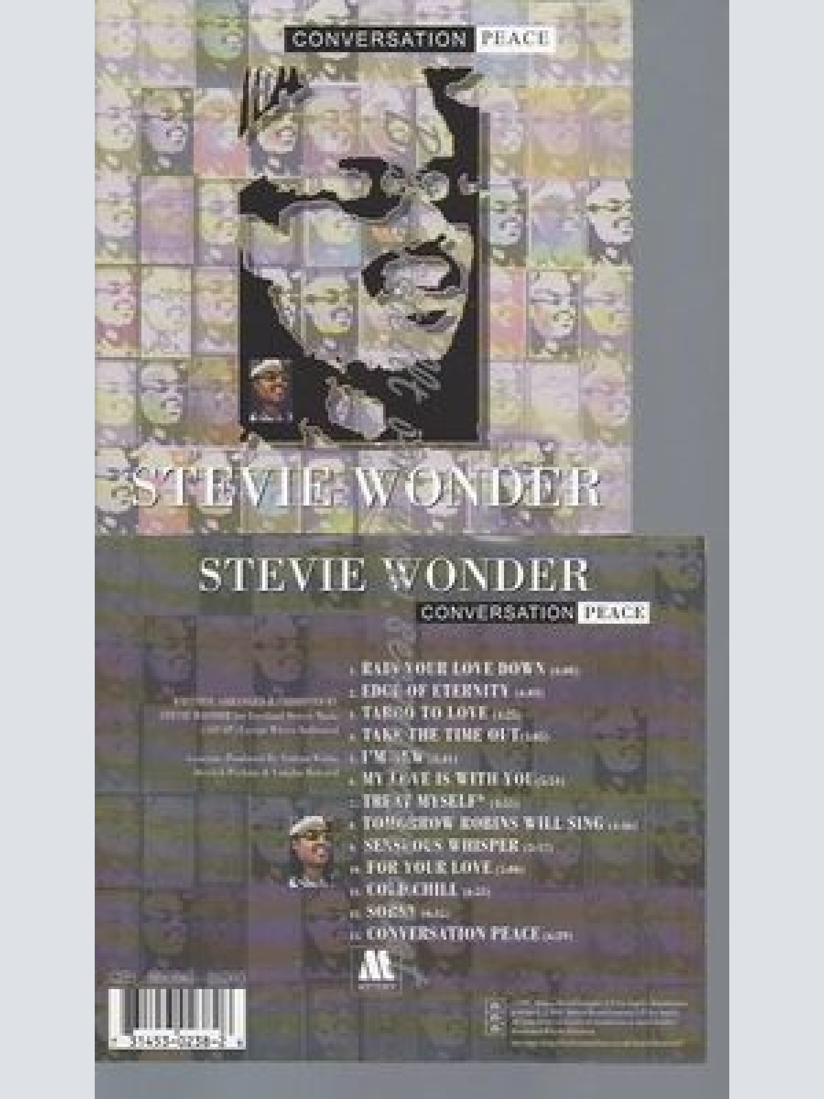 CD--STEVIE WONDER--CONVERSATION PEACE
