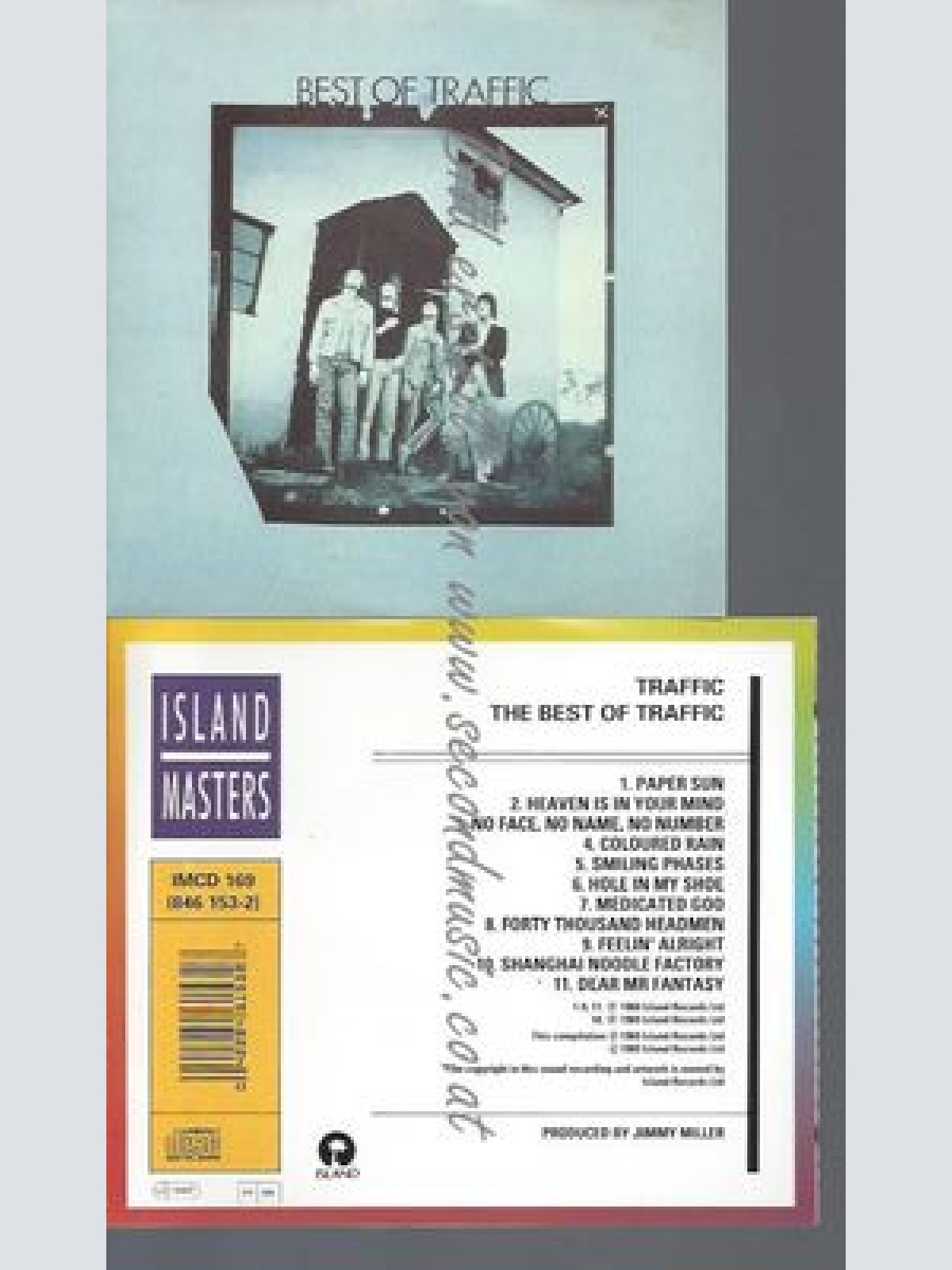 CD--TRAFFIC--THE BEST OF TRAFFIC | ORIGINAL RECORDING REMASTERED