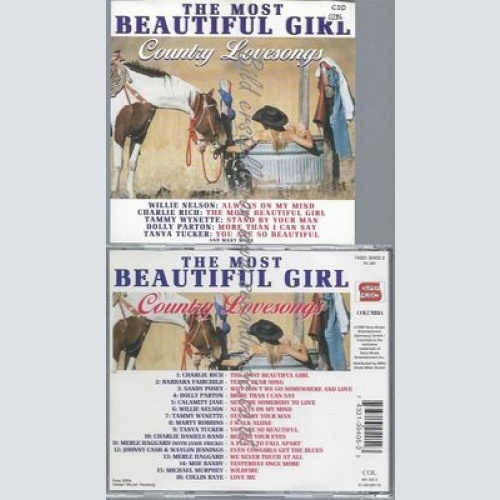 CD--DIVERSE SCHLAGER--THE MOST BEAUTIFUL GIRL
