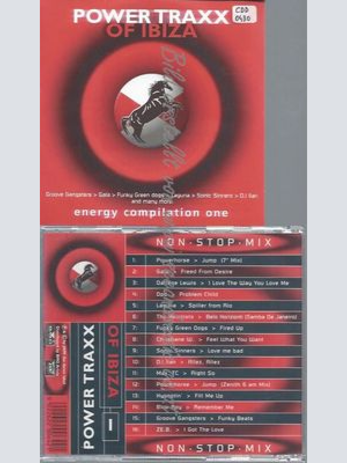 CD--DIVERSE--POWER TRAXX OF IBIZA