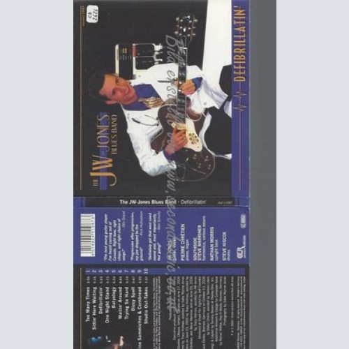 CD--J.W. JONES BLUES BAND--DEFIBRILLATIN'