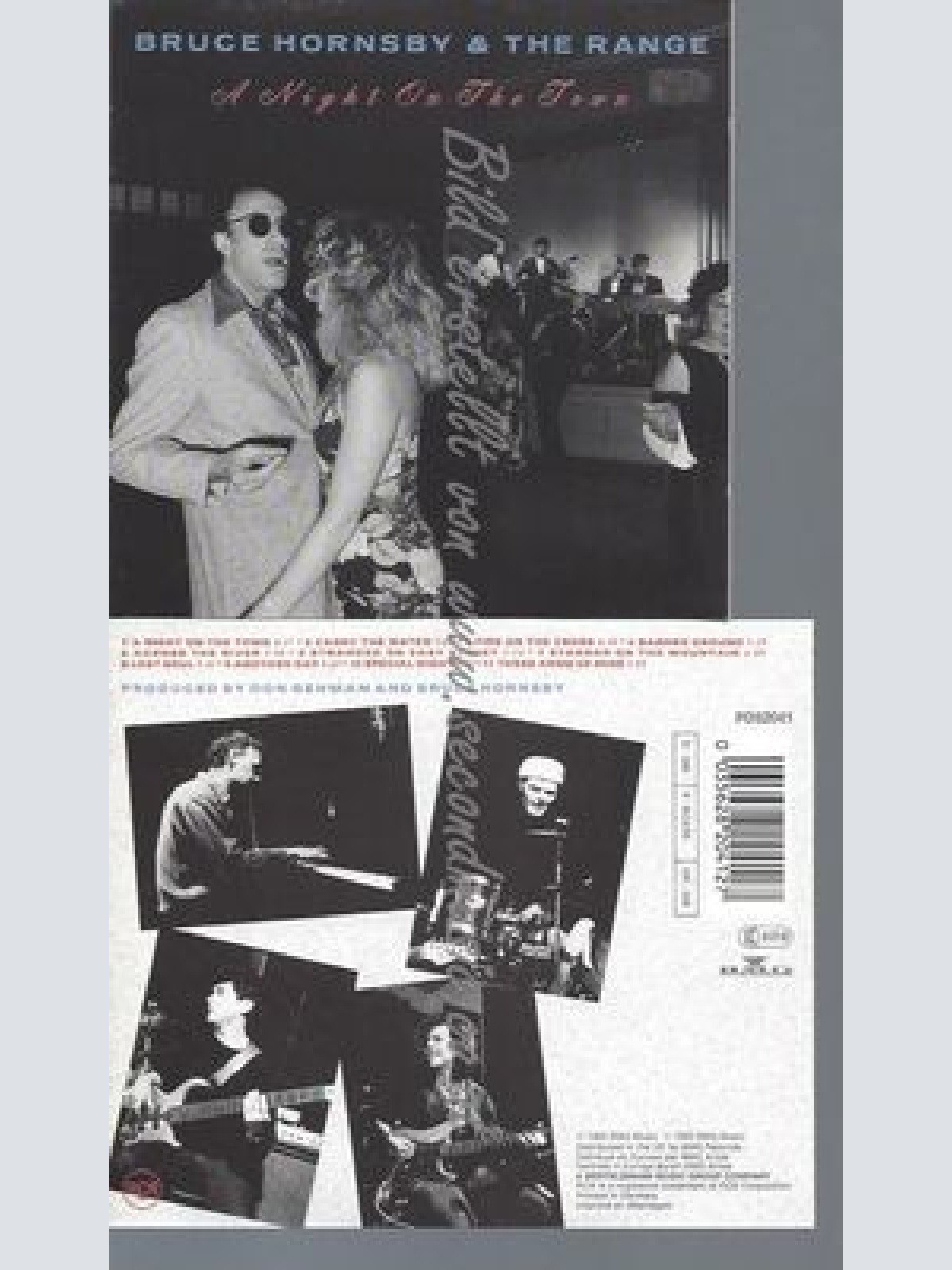 CD--BRUCE HORNSBY--A NIGHT ON THE TOWN