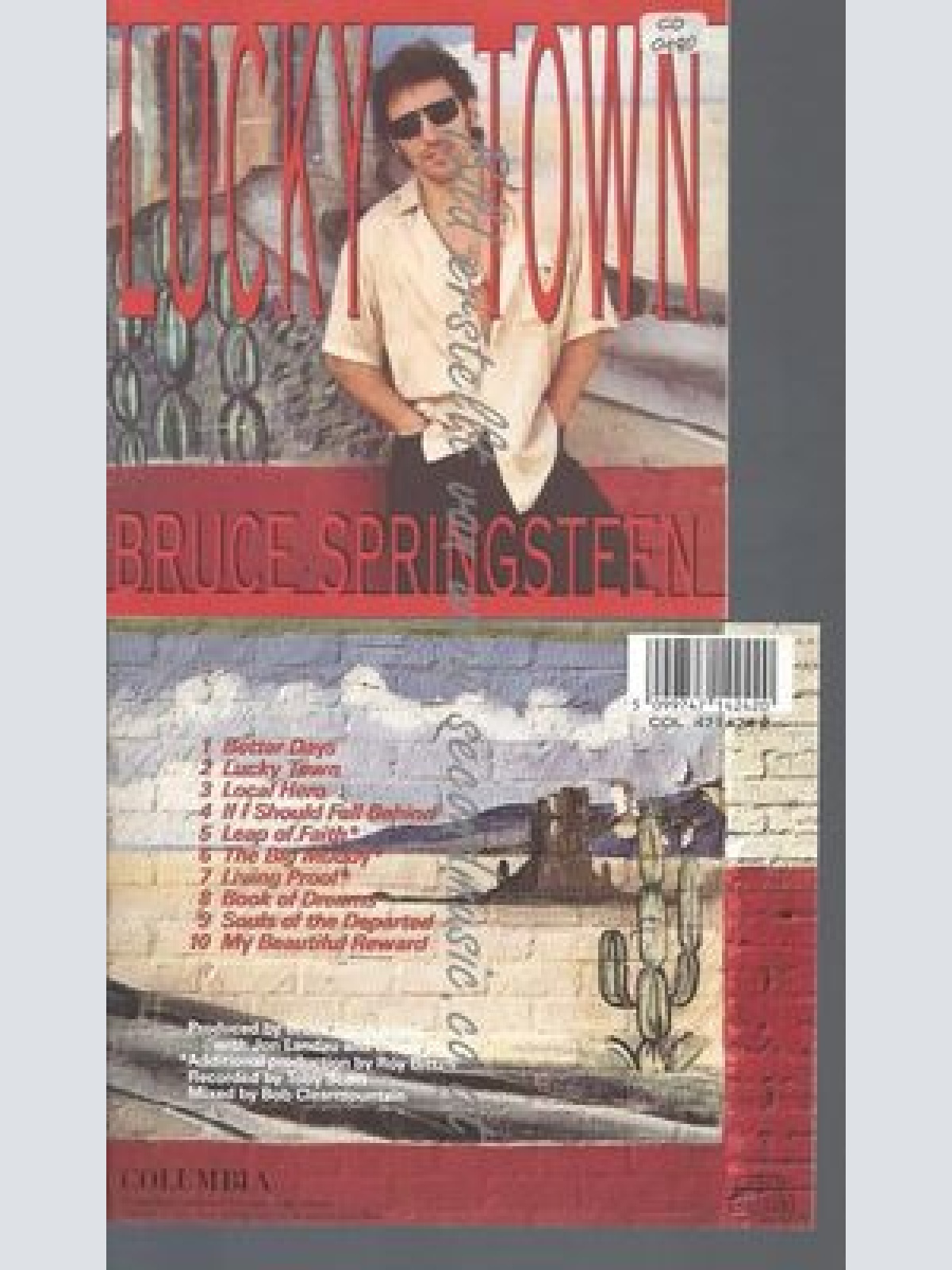 CD--BRUCE SPRINGSTEEN--LUCKY TOWN