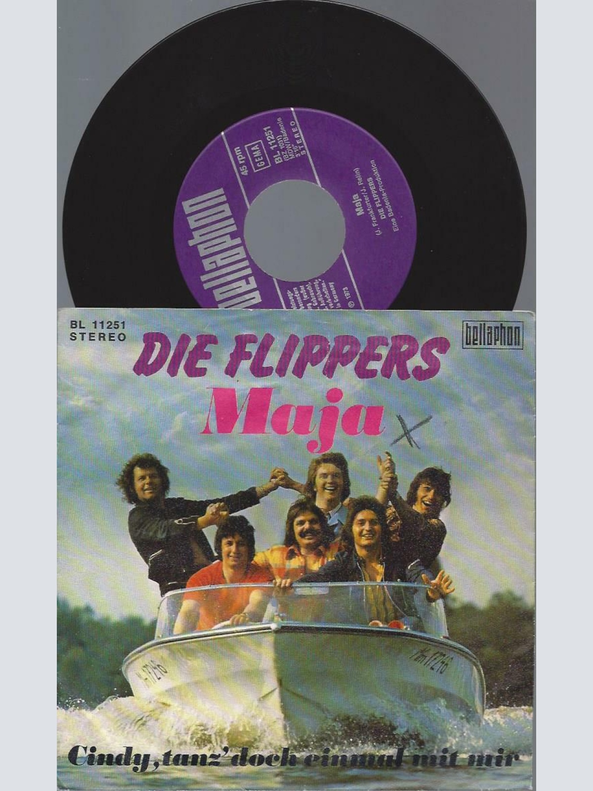 7"    Die Flippers – Maja