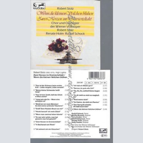 CD--DAS ORCHESTER DER WIENER VOLKSOPER UND ROBERT STOLZ--ROBERT STOLZ - ZWEI HER