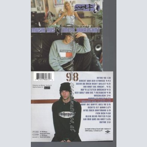 CD--DER WOLF--MUSIK AUS -M-EINEM JAHRZEHNT