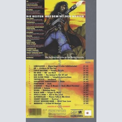 CD-- DIVERSE--DIE BESTEN AUS DEM WILDEN WESTEN//U8 //NO BROS