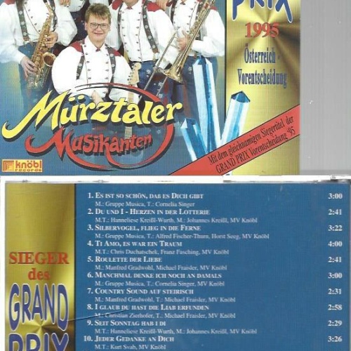 CD--Mürztaler Musikanten-- Es ist so schön daß es dich gibt