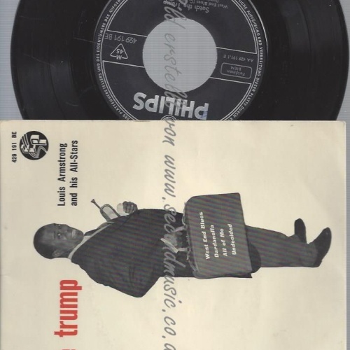 7" Louis Armstrong And His All-Stars  Satch The Trump