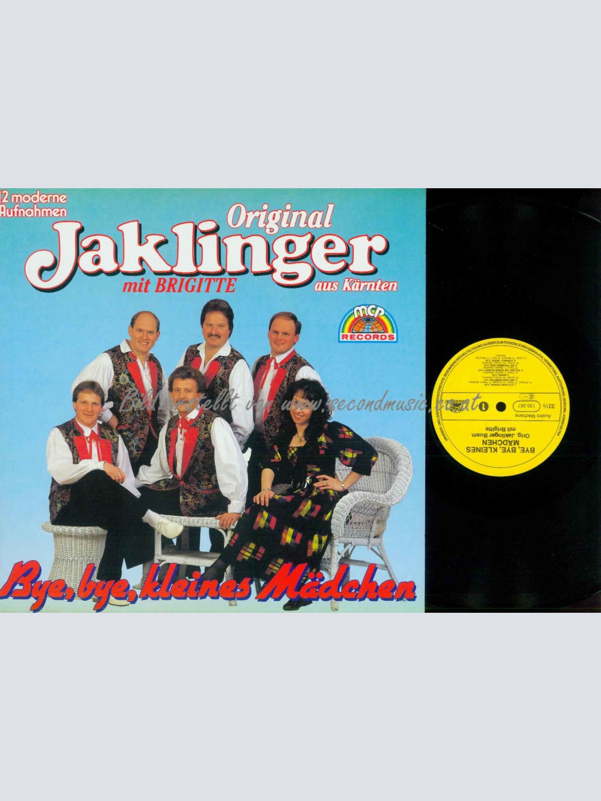 LP-- Original  Jaklinger  mit Brigitte -- Bye Bye kleines Mädchen  / NM /
