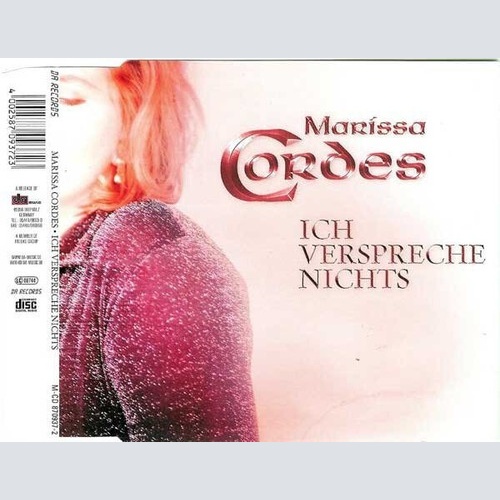 CD, Maxi Marissa Cordes - Ich Verspreche Nichts