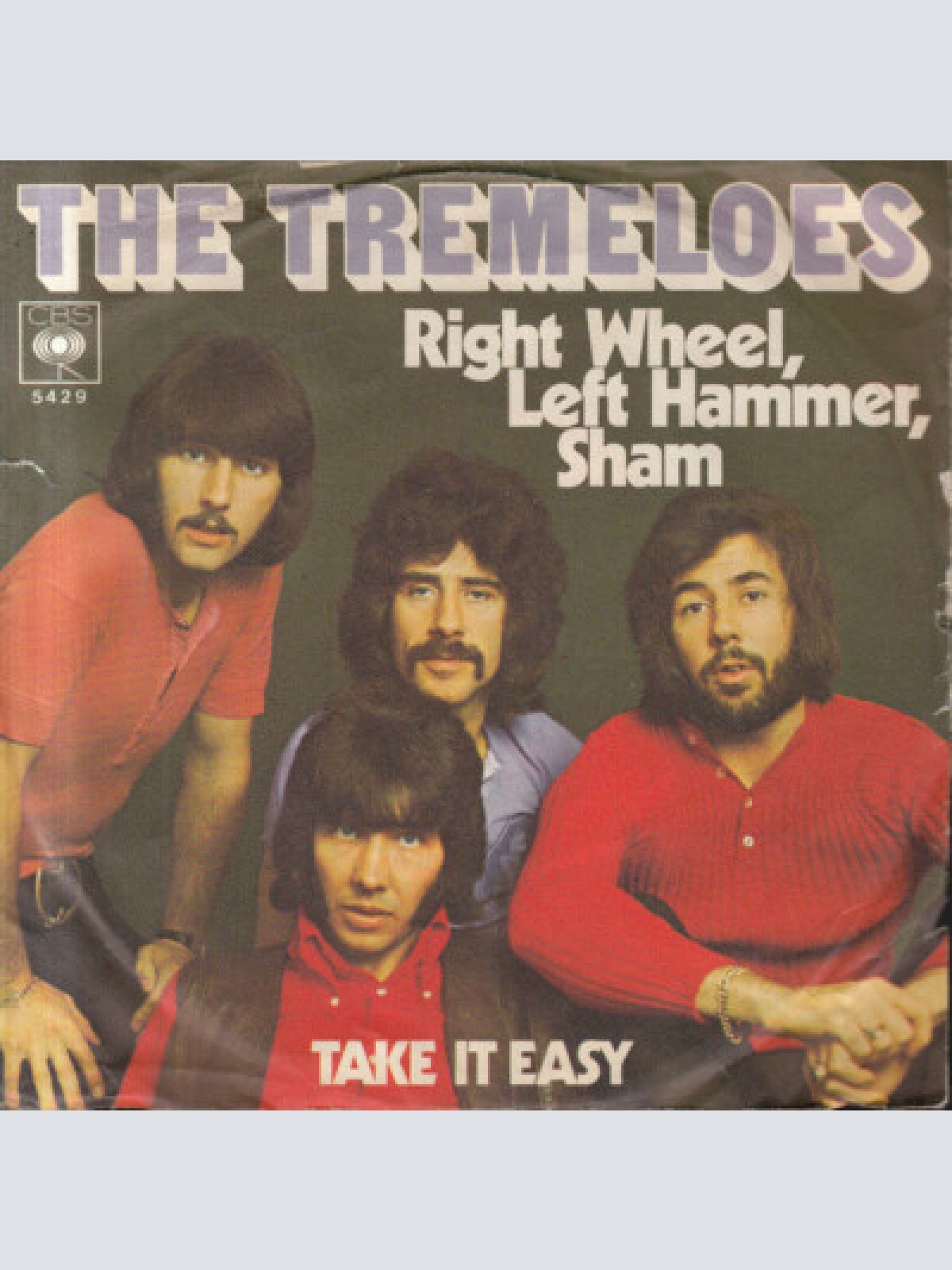 7", Single The Tremeloes - Right Wheel, Left Hammer, Sham