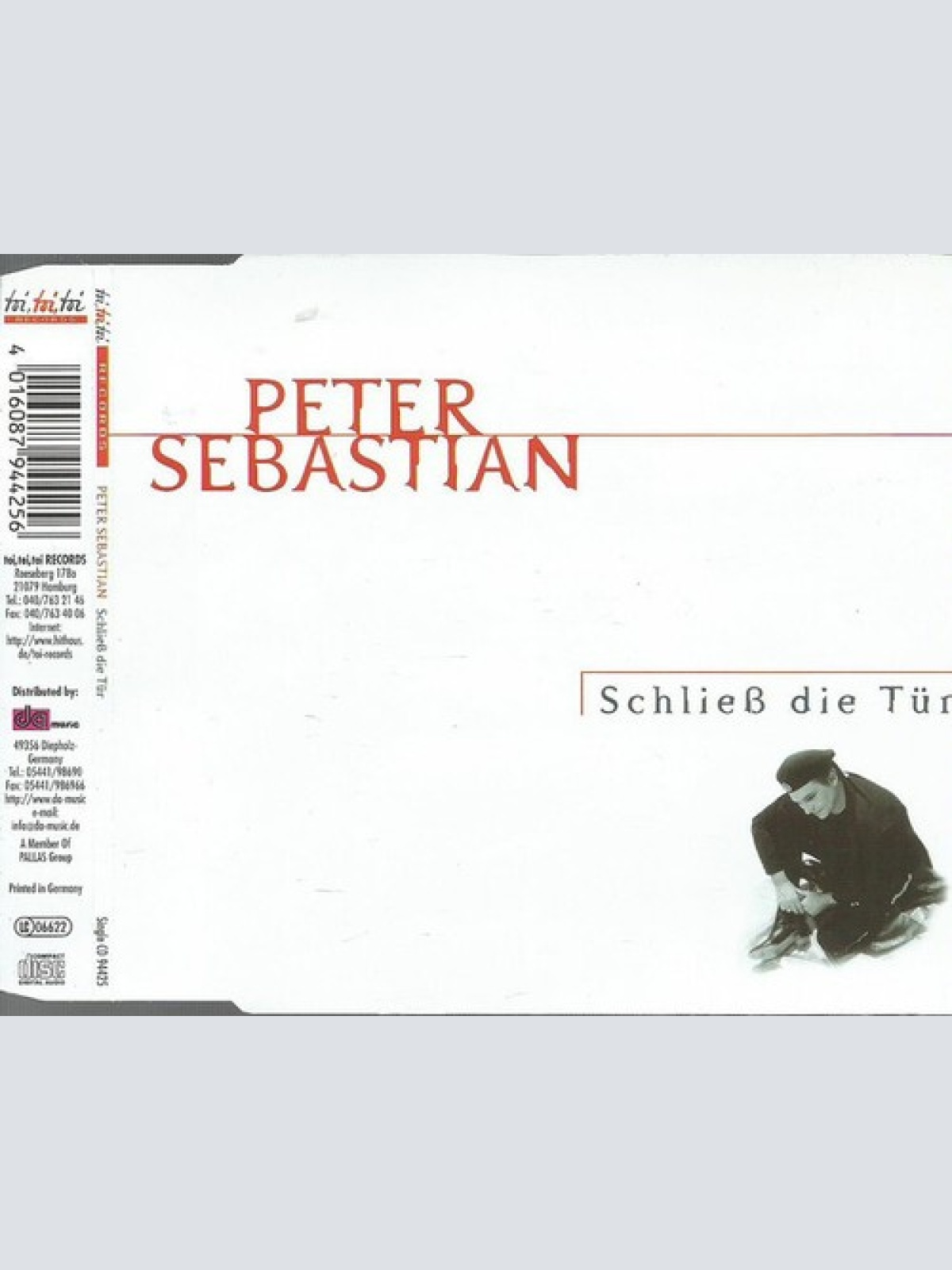 CD, Single Peter Sebastian - Schließ Die Tür