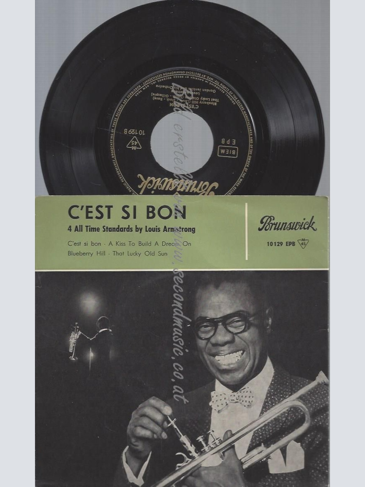 7"   Louis Armstrong – C'est Si Bon