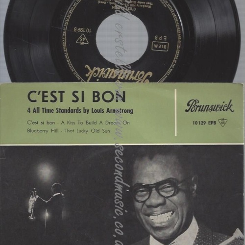 7"   Louis Armstrong – C'est Si Bon