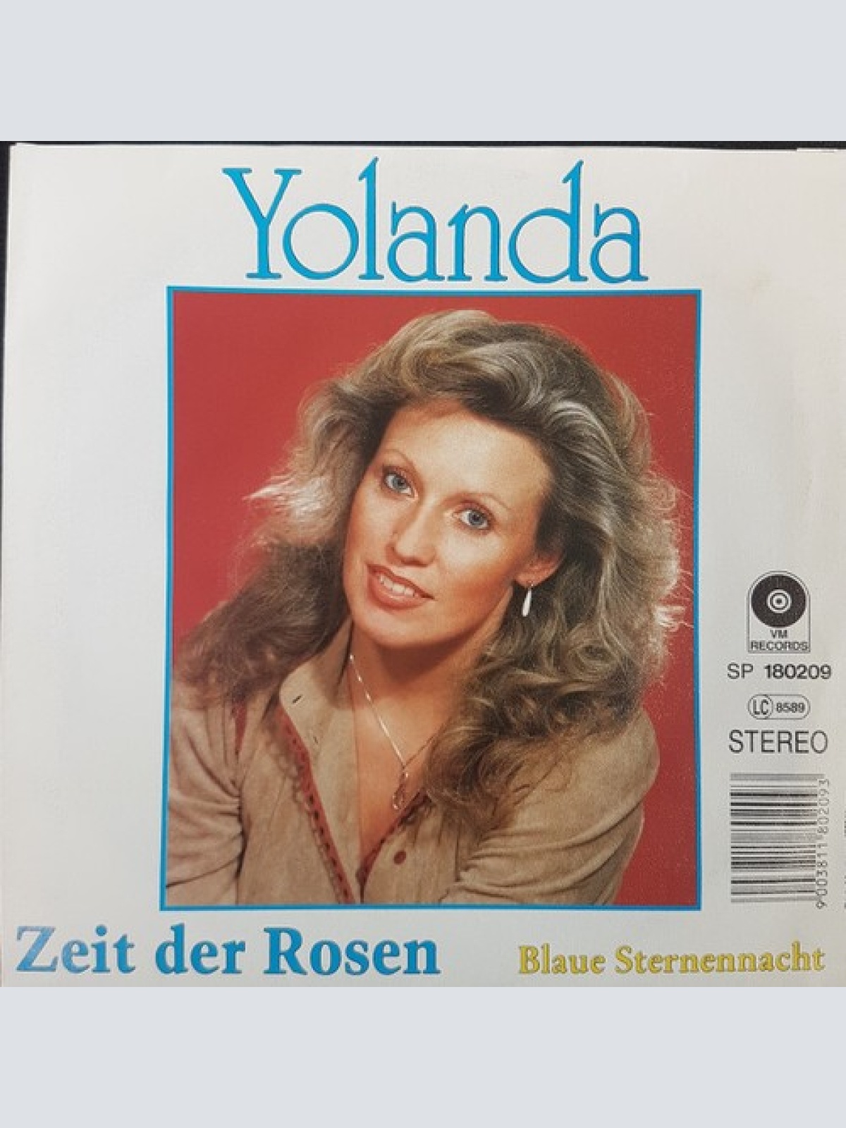 7" Yolanda (19) - Zeit Der Rosen / Blaue Sternennacht