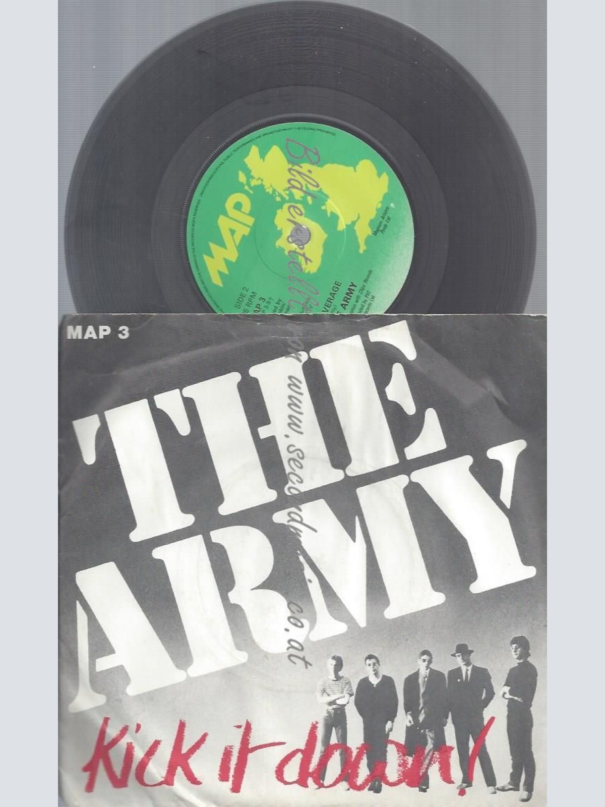 7"  The Army  Kick It Down