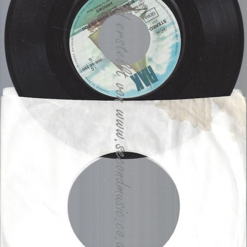 7"   Arrows  My Last Night With You