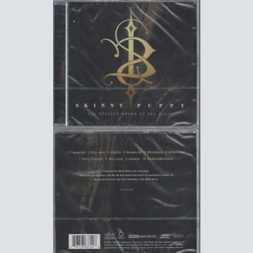 CD--SKINNY PUPPY--THE GREATER WRONG OF THE RIGHT