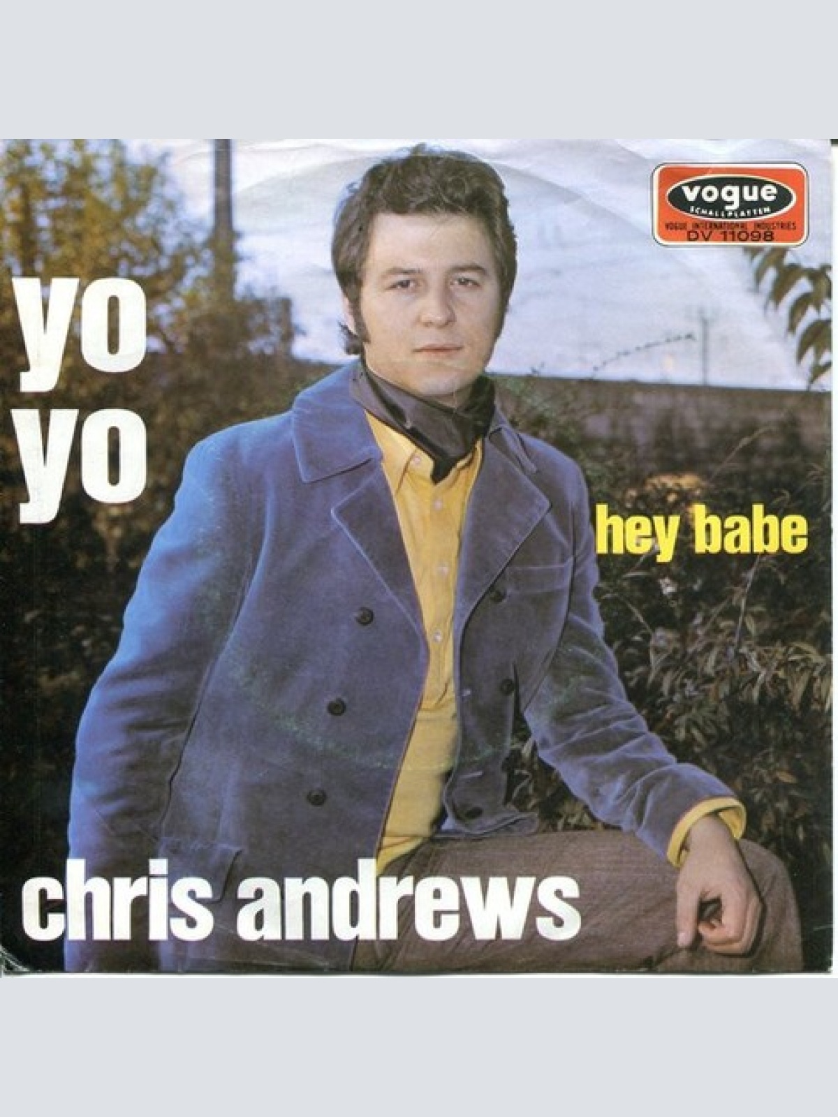 7", Single Chris Andrews (3) - Yo Yo