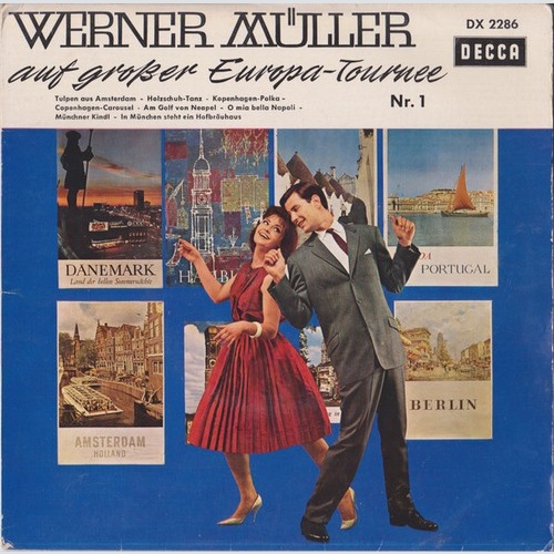 7", EP, Single, Mono Werner Müller - Werner Müller Auf Großer Europa-Tournee ...