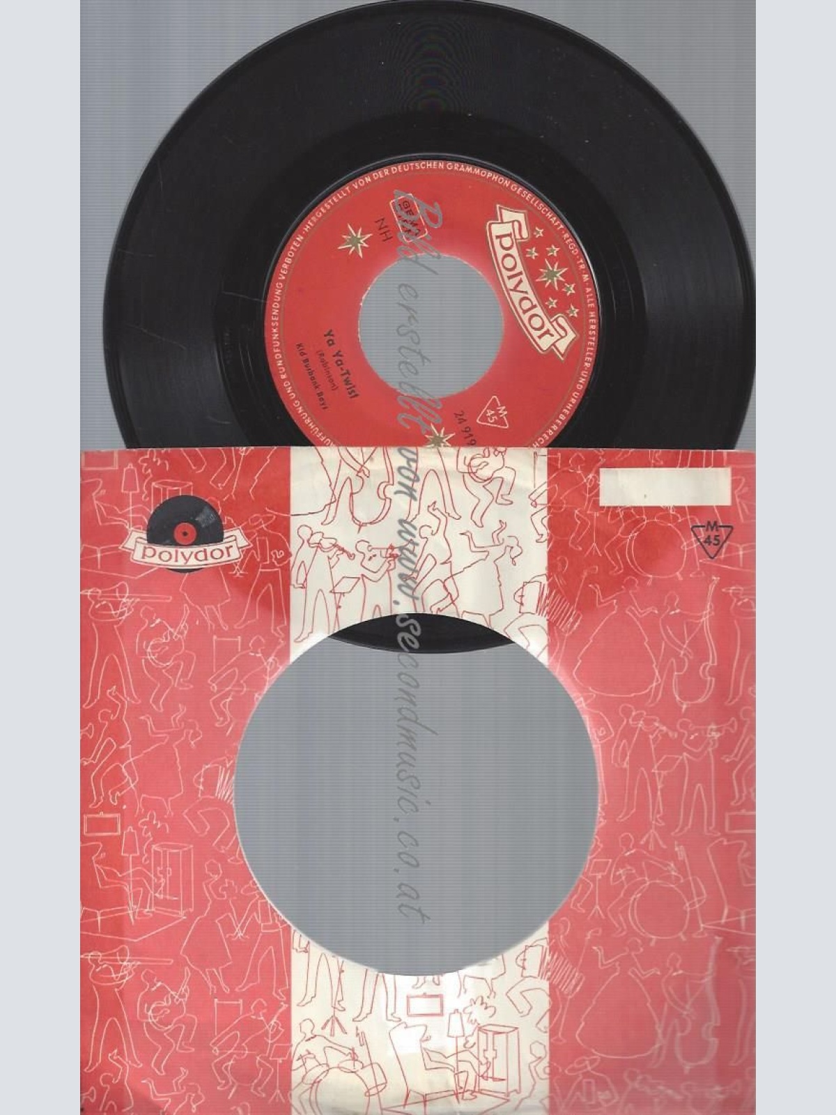 7"  Kid Burbank Boys  Ya Ya - Twist