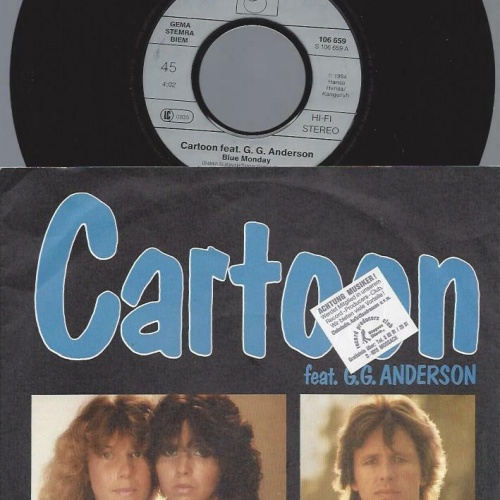7"    Cartoon Feat. G. G. Anderson  Blue Monday