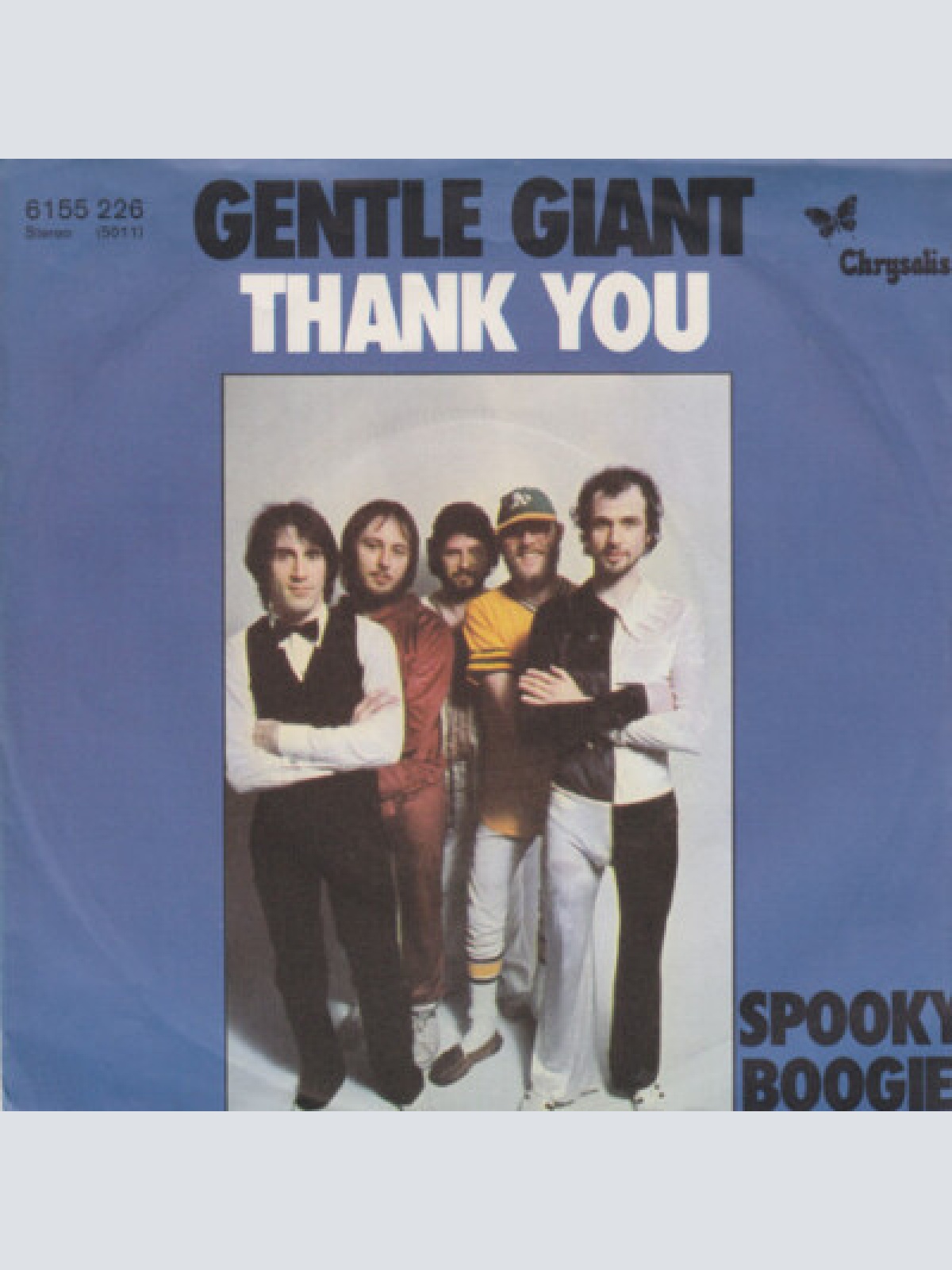 7", Single Gentle Giant - Thank You