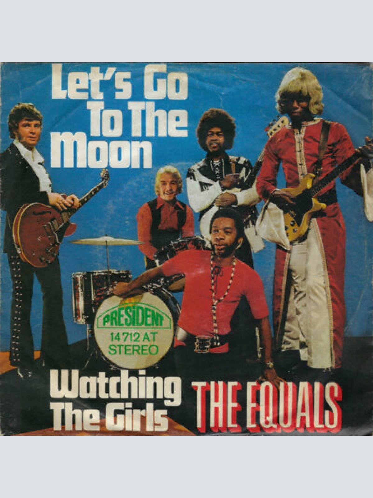 7", Single The Equals - Let's Go To The Moon