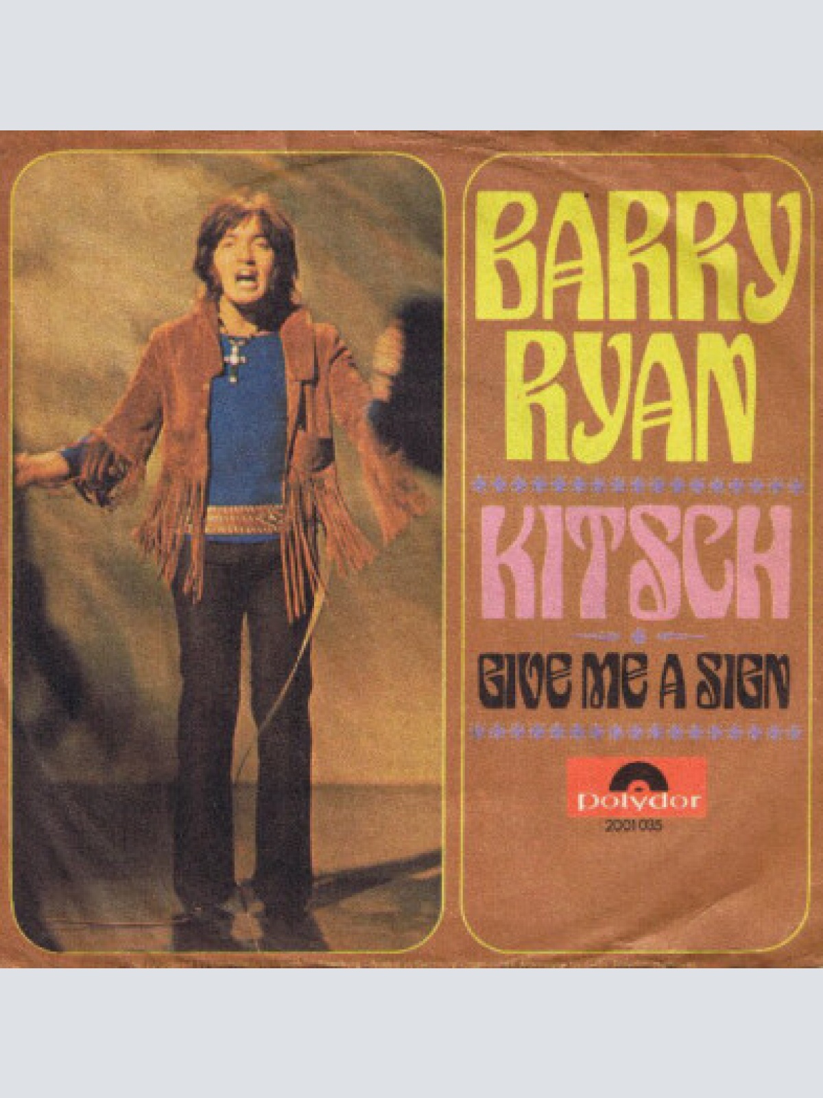 7", Single, Mono Barry Ryan - Kitsch