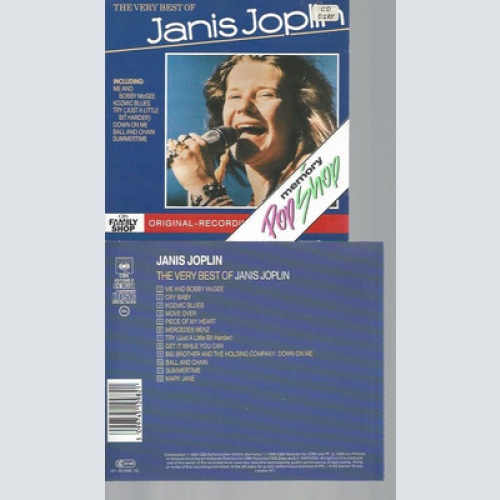 CD--JANIS JOPLIN THE VEY BEST OF POP SHOW