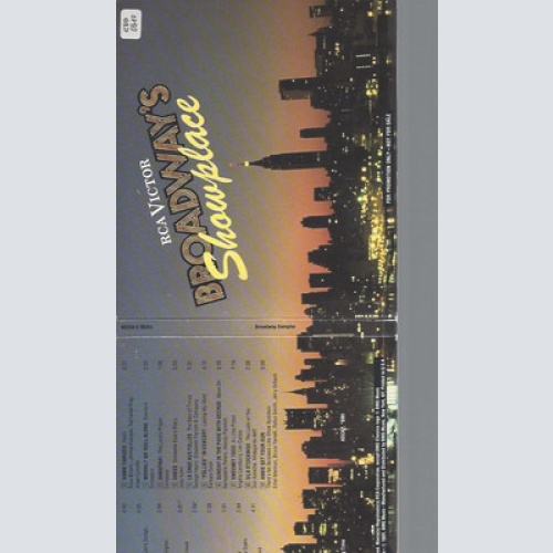 CD--BROADWAY'S SHOWPLACE // RCA  PROMO