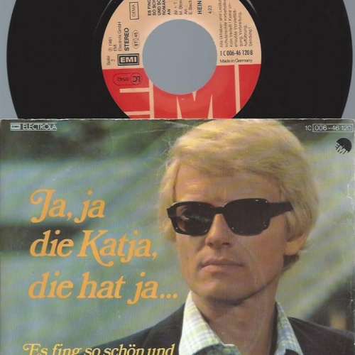 7"   Heino  Ja, Ja, Die Katja, Die Hat Ja...
