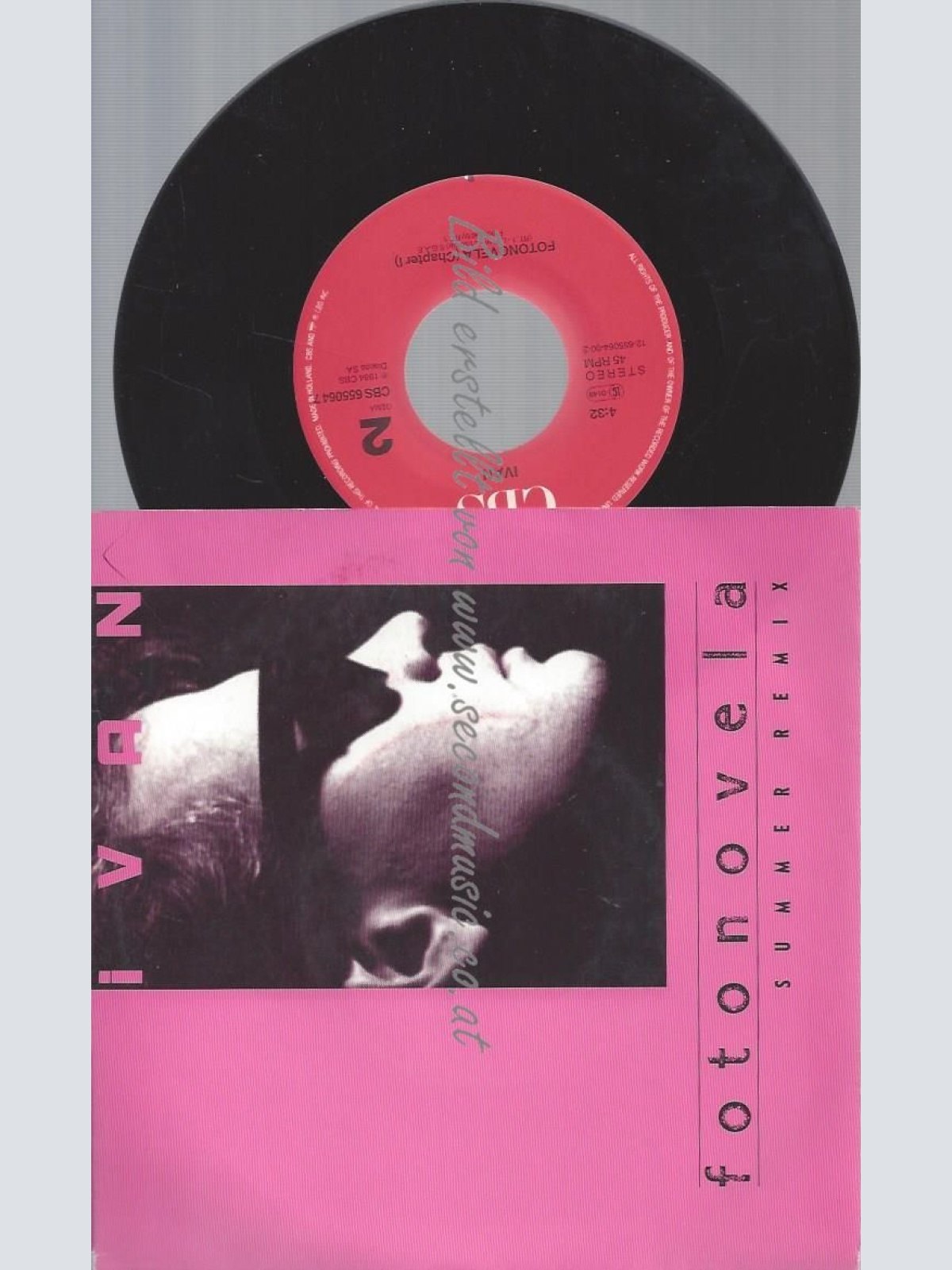 7"  Ivan  Fotonovela // SUMMER REMIX