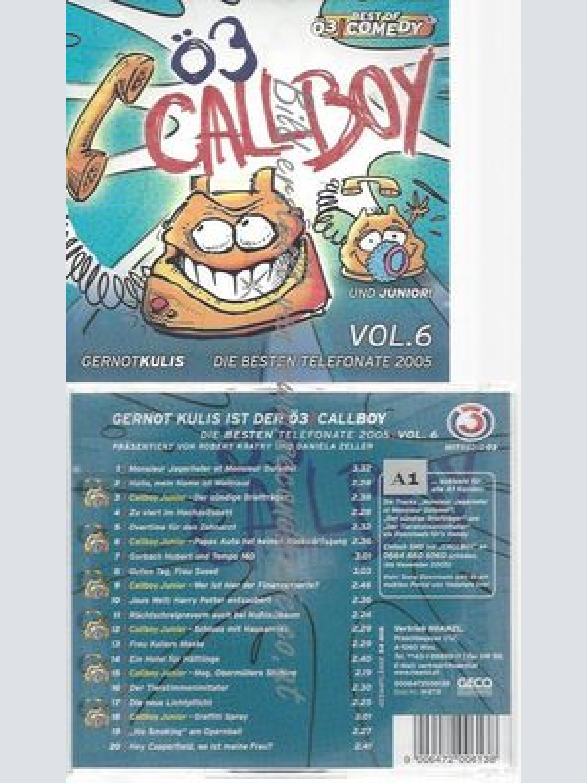CD--GERNOT KULIS--Ö3 CALLBOY VOL. 6