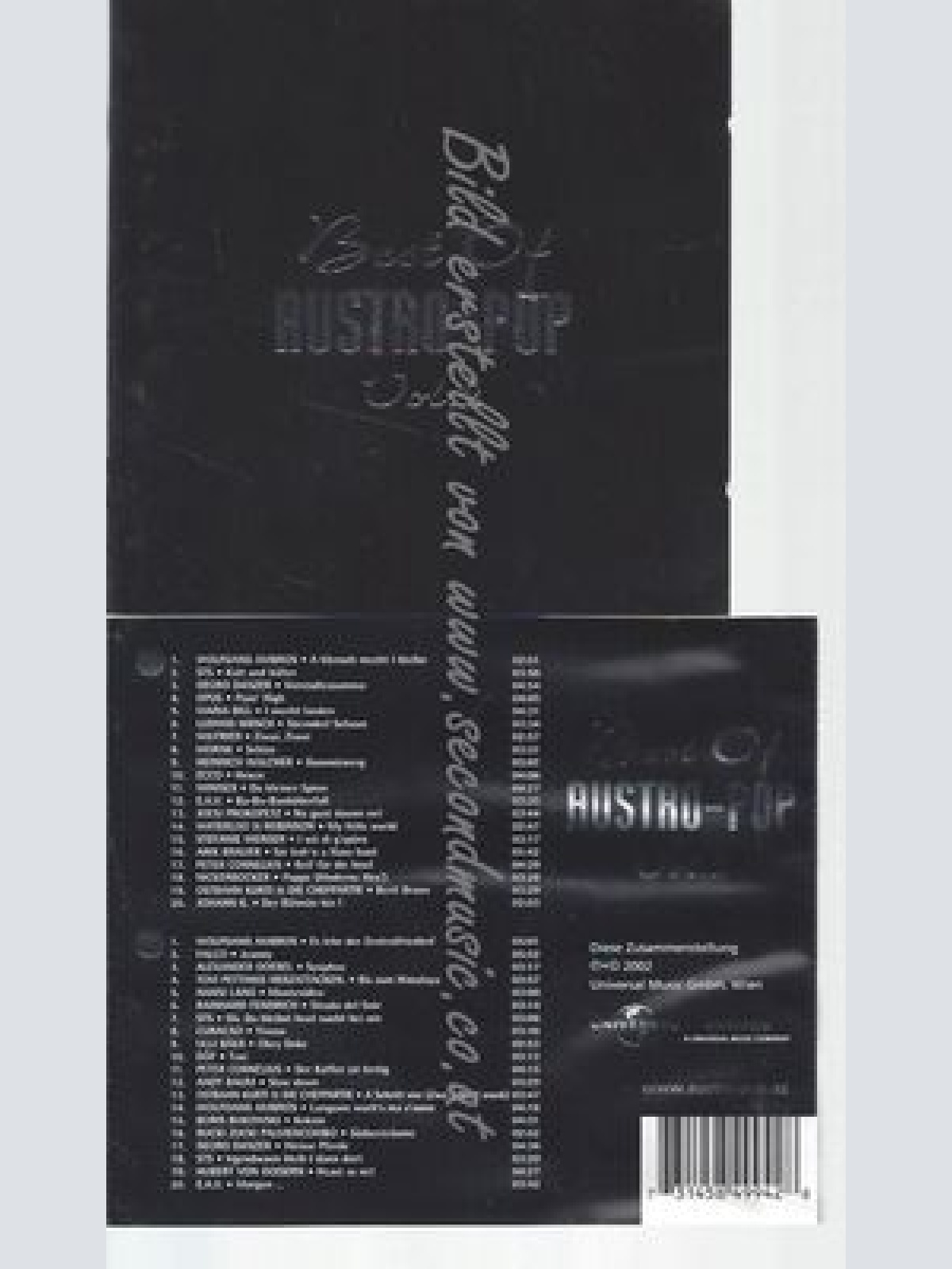 CD--VARIOUS--AUSTRO POP BEST OF VOL.2 | DOPPEL-CD