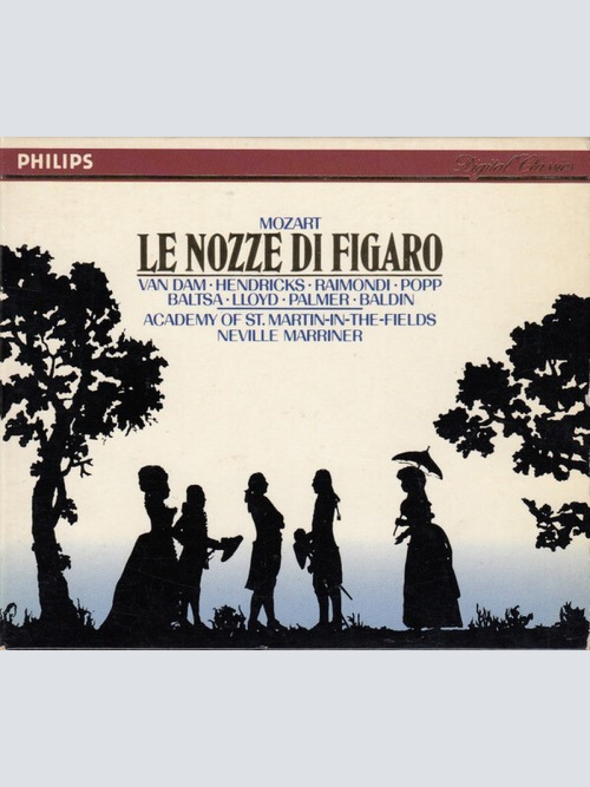 3xCD + Box Mozart*, Van Dam*, Hendricks*, Raimondi*, Popp*, Baltsa*, Lloyd*, ...