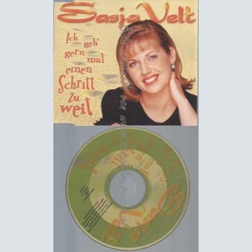 CD--VELT,SASJA--ICH GEH GERN MAL EINEN SCHRITT | SINGLE