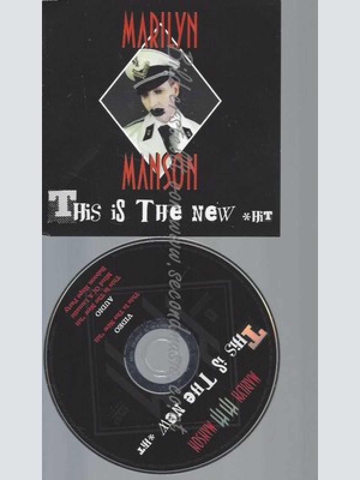DVD Single Marilyn Manson --This is the new