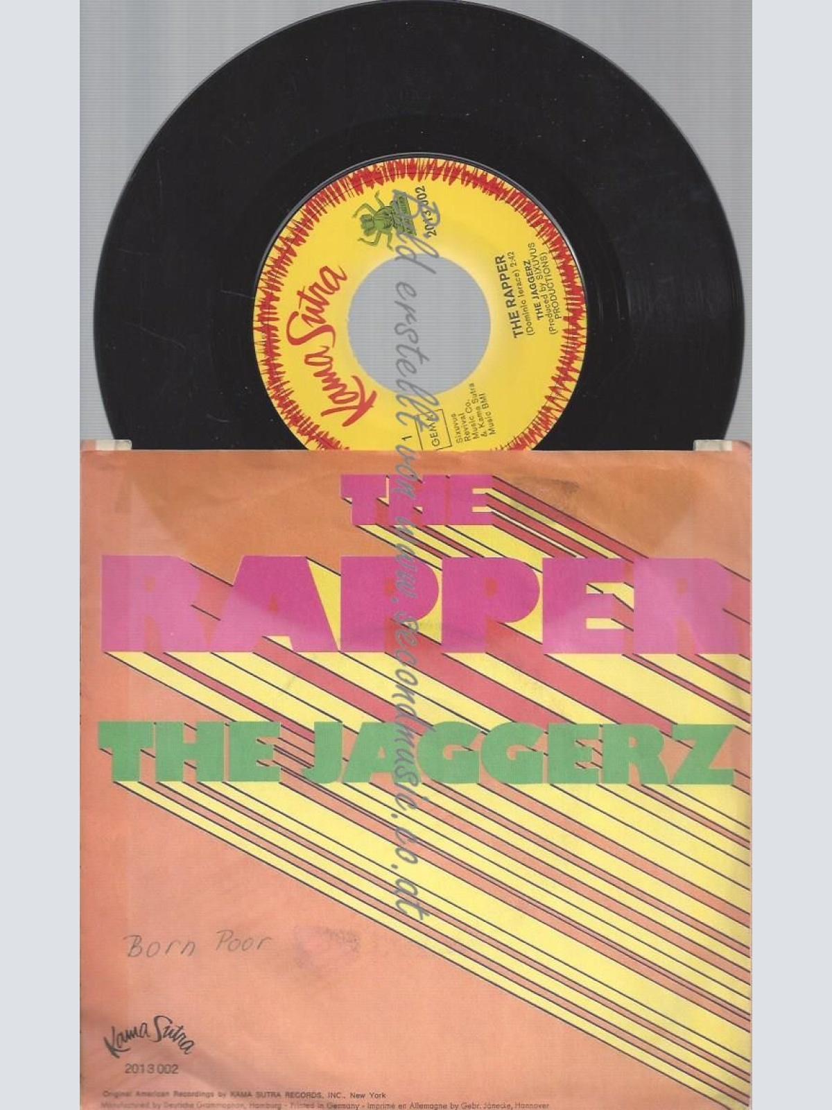 7" The Jaggerz – The Rapper