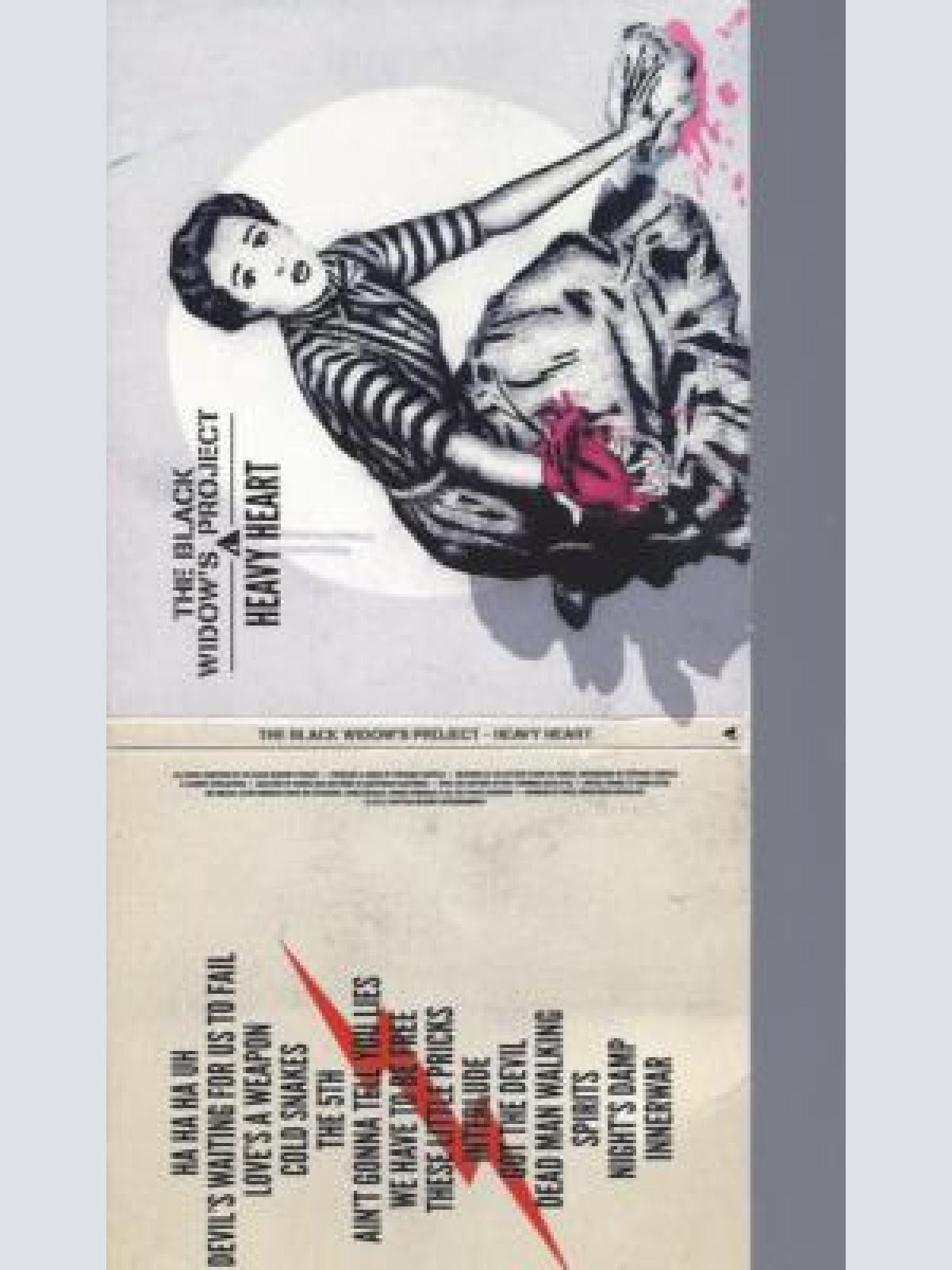 CD--THE BLACK WIDOWS PROJECT HEAVY HEART