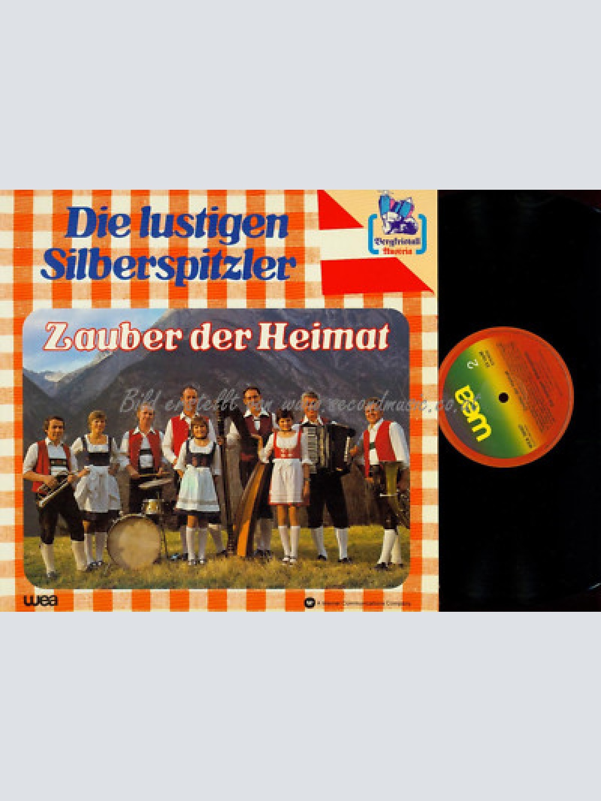 LP--DIE LUSTIGEN SILBERSPITZLER ZAUBER DER HEIMAT