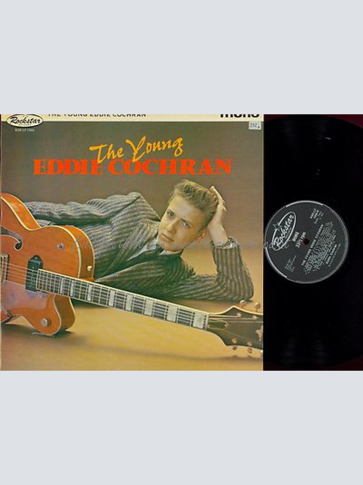 LP--EDDIE COCHRAIN--THE YOUNG--RSRLP 1006